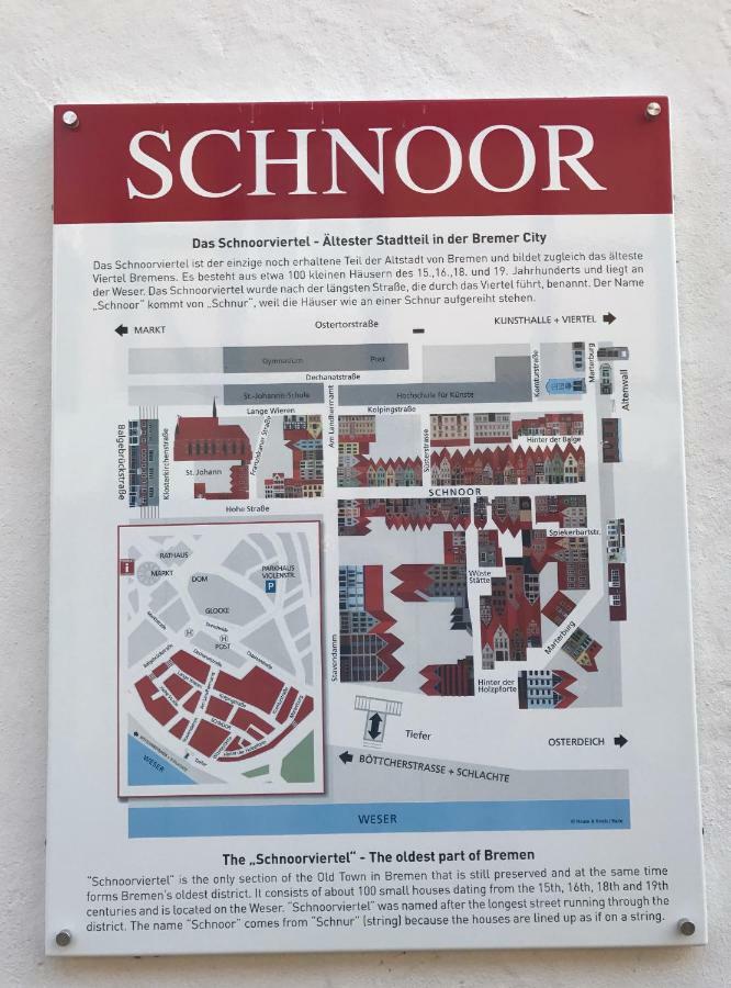 Bremen Apartments Nath Schnoor Bagian luar foto